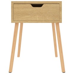 Table de chevet Chêne sonoma 40x40x56 cm Bois d'ingénierie 