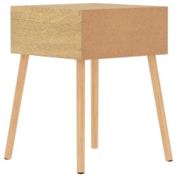 Table de chevet Chêne sonoma 40x40x56 cm Bois d'ingénierie 