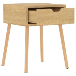 Table de chevet Chêne sonoma 40x40x56 cm Bois d'ingénierie 