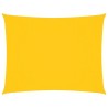 Voile de parasol tissu oxford rectangulaire 5x6 m jaune 