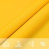 Voile de parasol tissu oxford rectangulaire 5x6 m jaune 