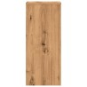 Supports pour plantes 2 pcs chêne artisanal bois d'ingénierie 