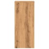 Supports pour plantes 2 pcs chêne artisanal bois d'ingénierie 