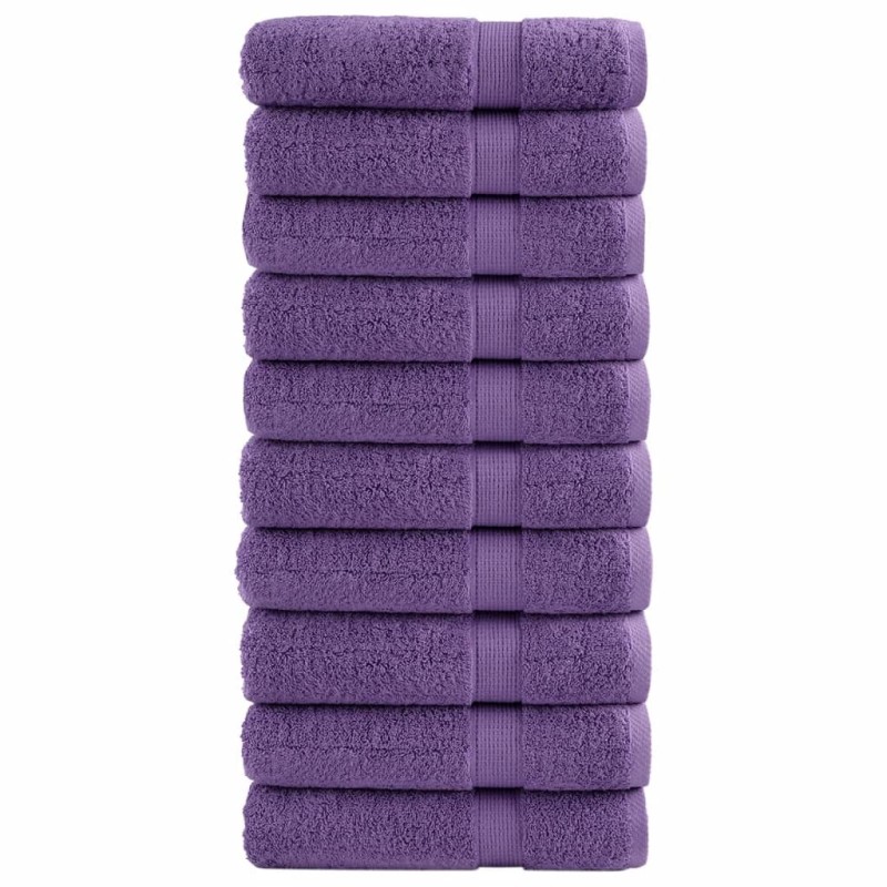 Essuie-mains de qualité supérieure SOLUND 10pcs violet 600 g/m² 