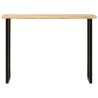 Table console à live edge 105x33x76 cm bois de manguier massif 
