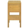 Armoire de salle de bain 60x40x75 cm Bois de teck solide 