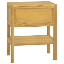 Armoire de salle de bain 60x40x75 cm Bois de teck solide 