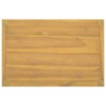 Armoire de salle de bain 60x40x75 cm Bois de teck solide 