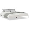 Cadre de lit extra long sans matelas 180x210 cm bois massif pin 