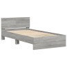 Cadre de lit sans matelas avec tête de lit 100x200 cm 