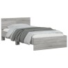 Cadre de lit sans matelas avec tête de lit 100x200 cm 