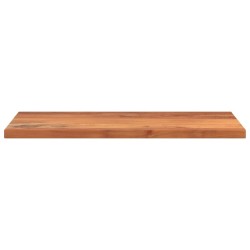 Dessus de table 120x70x2,5cm rectangulaire bois massif d'acacia 