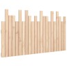 Tête de lit murale 140x3x80 cm Bois massif de pin 