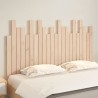 Tête de lit murale 140x3x80 cm Bois massif de pin 