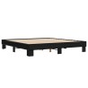 Cadre de lit sans matelas noir 160x200 cm 