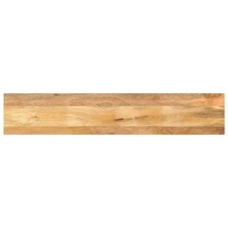 Dessus de table 140x30x2,5cm rectangulaire bois massif manguier 