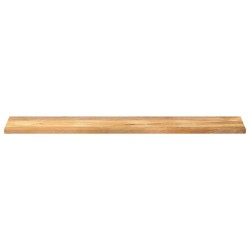 Dessus de table 140x30x2,5cm rectangulaire bois massif manguier 