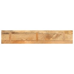 Dessus de table 140x30x2,5cm rectangulaire bois massif manguier 