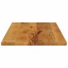 Dessus de table 70x50x3,8 cm rectangulaire bois massif manguier 