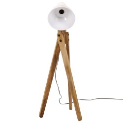 Lampadaire 25 W blanc 45x45x120 cm E27 