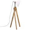 Lampadaire 25 W blanc 45x45x120 cm E27 
