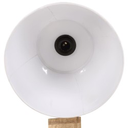 Lampadaire 25 W blanc 45x45x120 cm E27 