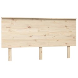 Tête de lit 154x6x82,5 cm Bois massif de pin 