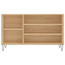 Armoire à chaussures Chêne sonoma 102x36x60cm Bois d'ingénierie 