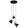 Lampe suspendue 25 W noir 30x30x100 cm E27 