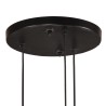 Lampe suspendue 25 W noir 30x30x100 cm E27 