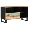 Meuble TV 80x33x46 cm bois de récupération et d'ingénierie 