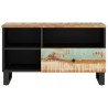 Meuble TV 80x33x46 cm bois de récupération et d'ingénierie 