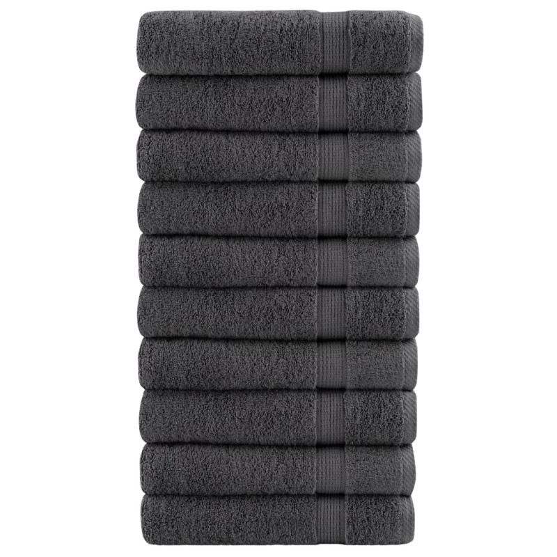 Essuie-mains de qualité supérieure SOLUND 10 pcs anthracite 