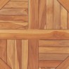 Dessus de table Bois de teck solide Rond 2,5 cm 60 cm 
