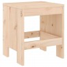 Ensemble de bistrot de jardin 3 pcs bois de pin massif 