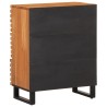 Buffet 60x34x75 cm bois d'acacia massif 