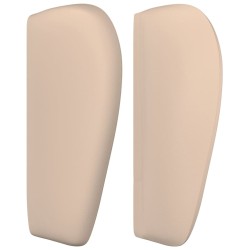 Tête de lit avec oreilles Cappuccino 93x23x78/88 cm Similicuir 