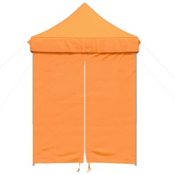 Tente de réception pliable escamotable avec 4 parois latérales 