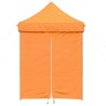 Tente de réception pliable escamotable avec 4 parois latérales 