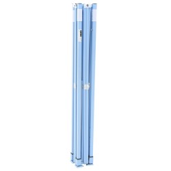 Tente de réception pliable escamotable avec 4 parois latérales 