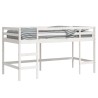 Lit mezzanine d'enfants sans matelas avec échelle 90x190 cm 