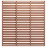 Panneau de clôture WPC 180x180 cm Marron 