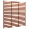Panneau de clôture WPC 180x180 cm Marron 