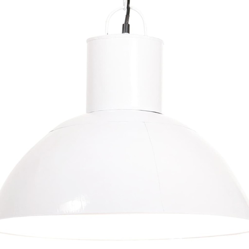 Lampe suspendue 25 W Blanc Rond 48 cm E27 
