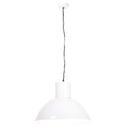Lampe suspendue 25 W Blanc Rond 48 cm E27 