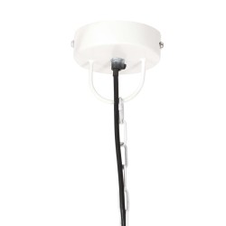 Lampe suspendue 25 W Blanc Rond 48 cm E27 