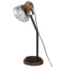 Lampe de bureau 25 W argent vintage 18x18x60 cm E27 