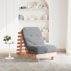 Canapé-lit futon avec matelas 70x206x11 cm bois massif douglas 