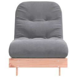 Canapé-lit futon avec matelas 70x206x11 cm bois massif douglas 