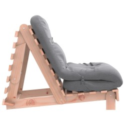 Canapé-lit futon avec matelas 70x206x11 cm bois massif douglas 